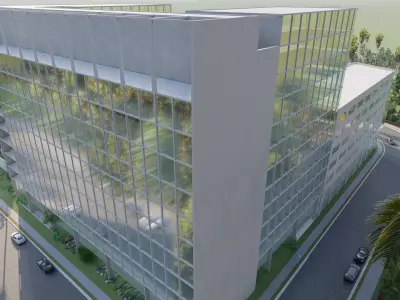 Public Building 01 3D model