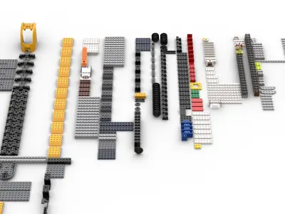 TwindBricks3D - 60197 Passenger Train 3D print model purchase