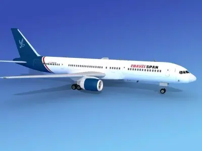 Boeing 757-200 Travelspan 3D model