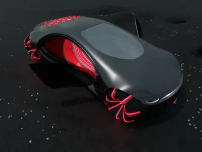 MERCEDES NEW CONCEPT Free 3D model