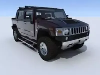 Hummer H2 Free 3D model