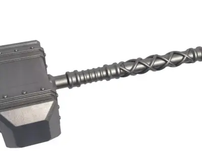 Battle Hammer 3D model