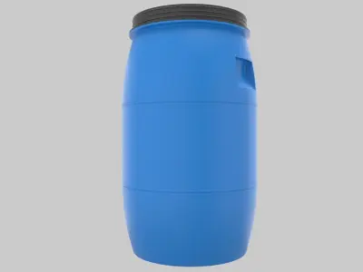 Plastic Drum 3D model