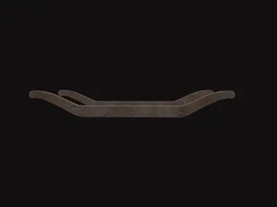 Medieval Leveler Low-poly 3D model