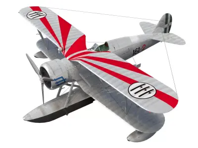 IMAM Ro44 3D model