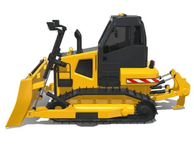 Shubbak Bulldozer 3D model