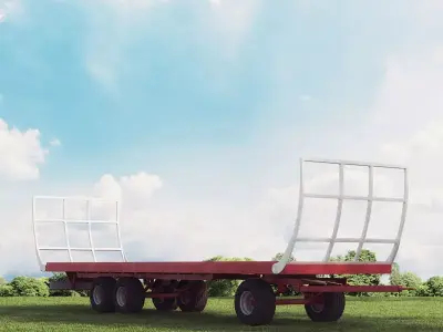 trailer 18 am 146 3D model