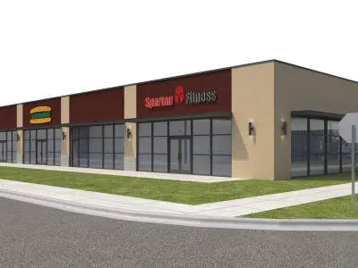 Retail-190 Retail Store 3D model