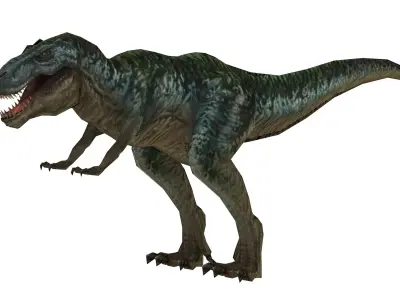 Tyrannosaurus Rex Dinosaur Low-poly 3D model