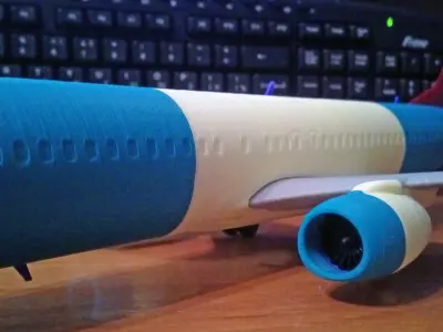121214 Model kit Boeing 737-800 Split Scimitar Down 3D print model