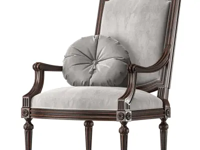 ebanista molise armchair 3D model