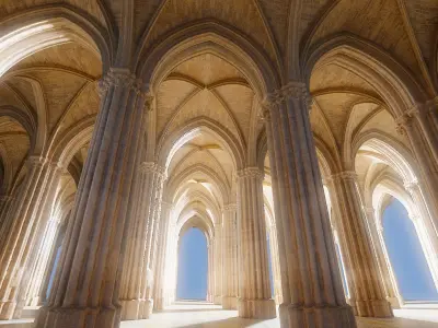 Cathedral Gothic Pack 32 3D model