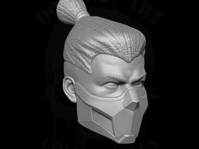 Blade 2099 Fan Art 3D Printable Files for Action Figures 3D print model