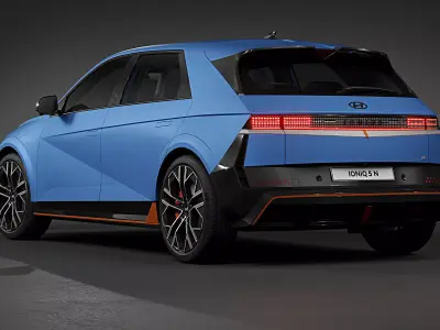 2025 Hyundai Ioniq 5 N 3D model