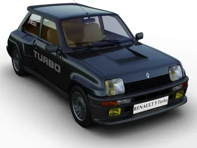 Renault 5 Turbo 3D model purchase