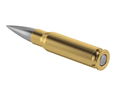Bullet 762x51mm NATO 3D model