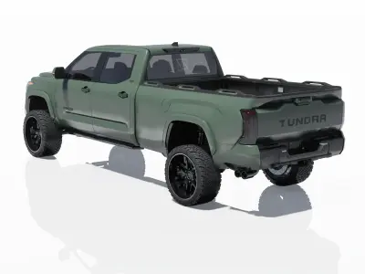 2022 Toyota Tundra TRD Pro  Tundra Badge Edition Lifted 3D model