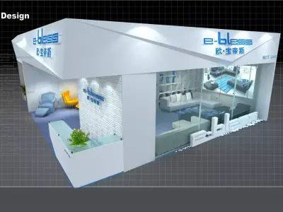 Exhibition - Area -10X12-3DMAX2009-060 3D model
