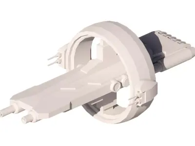 Spaceship-spacecraft-Ultra13 3D model