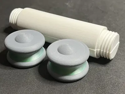 Scroll Case Gift Tube 3D print model