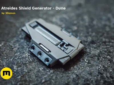 Atreides Shield Generator - Dune Free 3D print model