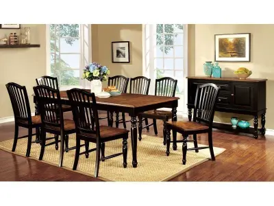 Antique Oak Tanner Country Sideboard 3D model