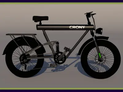 Corny K20 E-Bike 3D model