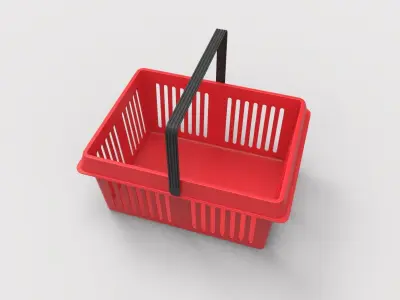 Shopping Basket  3D model