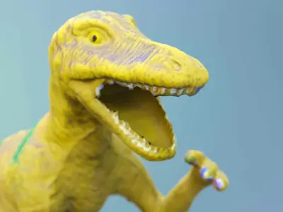 Toy dinosaur rex Free low-poly 3D model