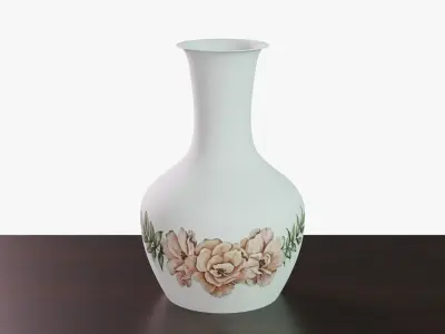 Vase Set Free low-poly 3D model