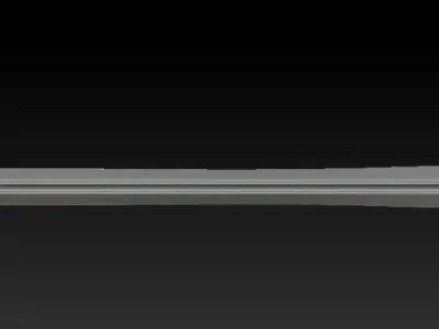 LOTR Sword Hipoly 3D model