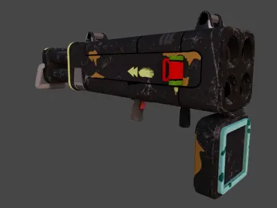 Rocket Launcher 3D model order