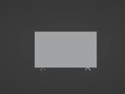 Television Low-poly 3D model purchase