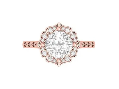 Cushion Ring 3D print model 4