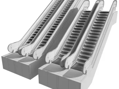 Escalator 430 624 3D model