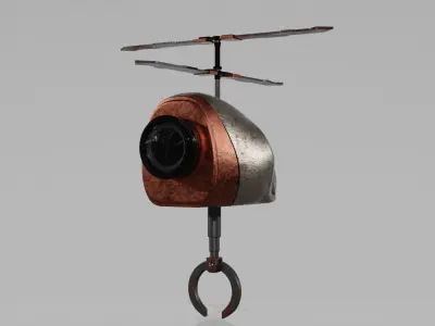 Drone Robot 3D model purchase