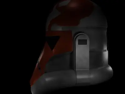 Clone Trooper S7 Helmet Free low-poly 3D model