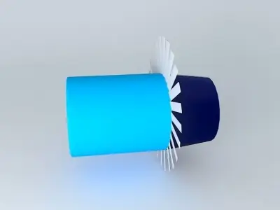 World Dynamics Engines Lancoln Free 3D model