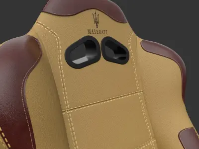 car chair Free 3D model