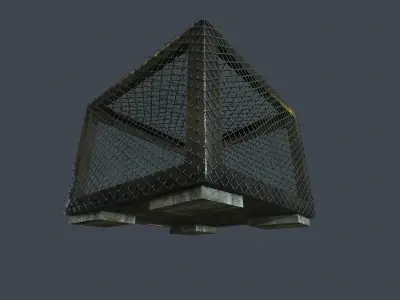 WireBox v1 Low-poly 3D model