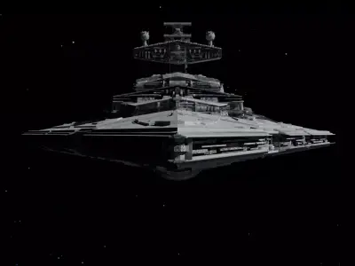 STAR WARS DESTRUCTOR IMPERIAL Free 3D model