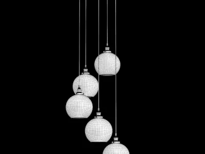 Factory Cafe Pendant 5 3D model