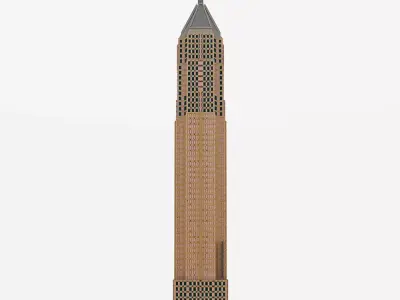 Bank of America Plaza 3D model