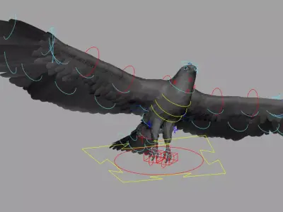 Eagle 3D model shop