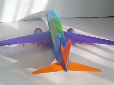 181113 Model kit Boeing 737-700 Sharklet Up 3D print model