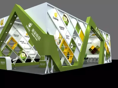 Exhibition - Area -6X12 3DMAX2009-08 3D model