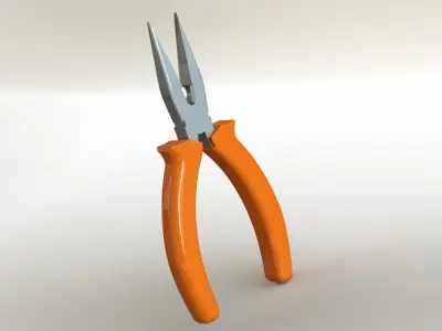 Pliers pair of Free 3D model