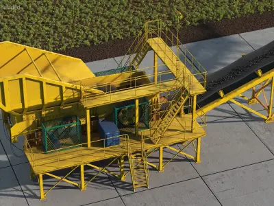  Stone Crusher Machine with Coal 