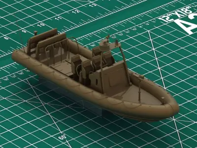 RHIB 11m NSW 3D print model