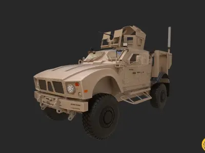 Oshkosh M-ATV Vehicle  3D model